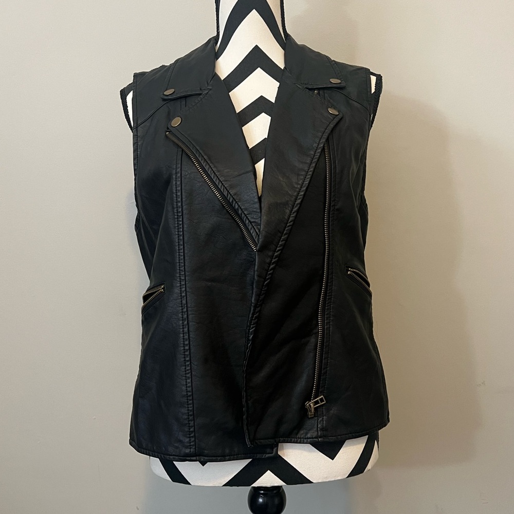 Sanctuary Leather Vest
